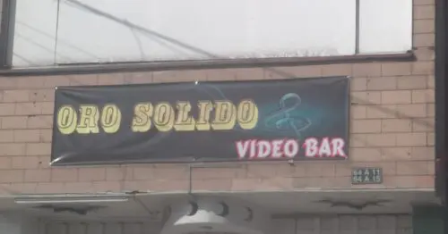 ORO SOLIDO VIDEO BAR BOGOTÁ ORO SOLIDO VIDEO BAR BOGOTÁ